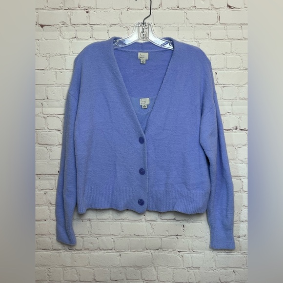 A New Day Fuzzy Sweater Twinset - Picture 2 of 16